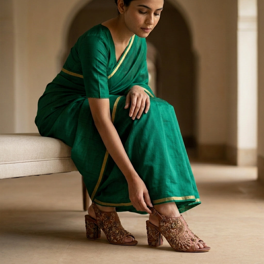 THE ZARI PEACOCK